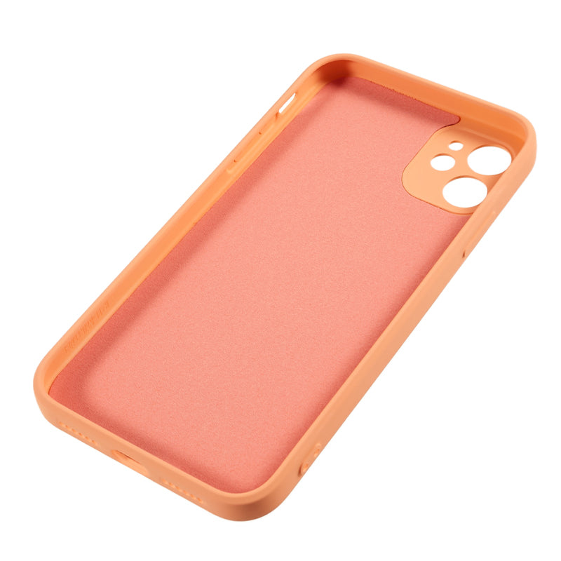 For iPhone 11 Soft TPU Rubberized Cover Fiber Lining Cushion Anti-Scratch Phone Case For iPhone 11 Soft TPU Rubberized Cover Fiber Lining Cushion Anti-Scratch Phone Case